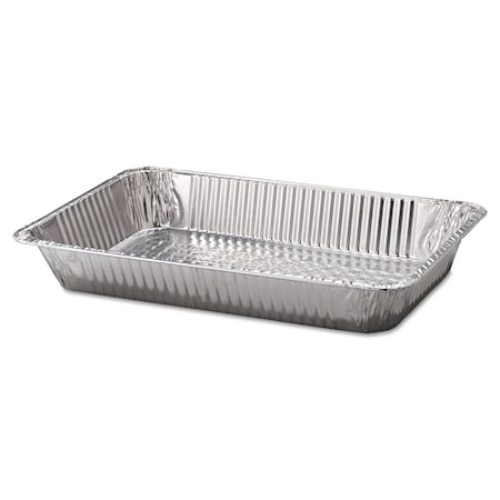 Hfa Aluminum Steam Table Pans, Full-Size Deep, 3.19in. Deep, 12.19 x 20.75, 50PK 201970